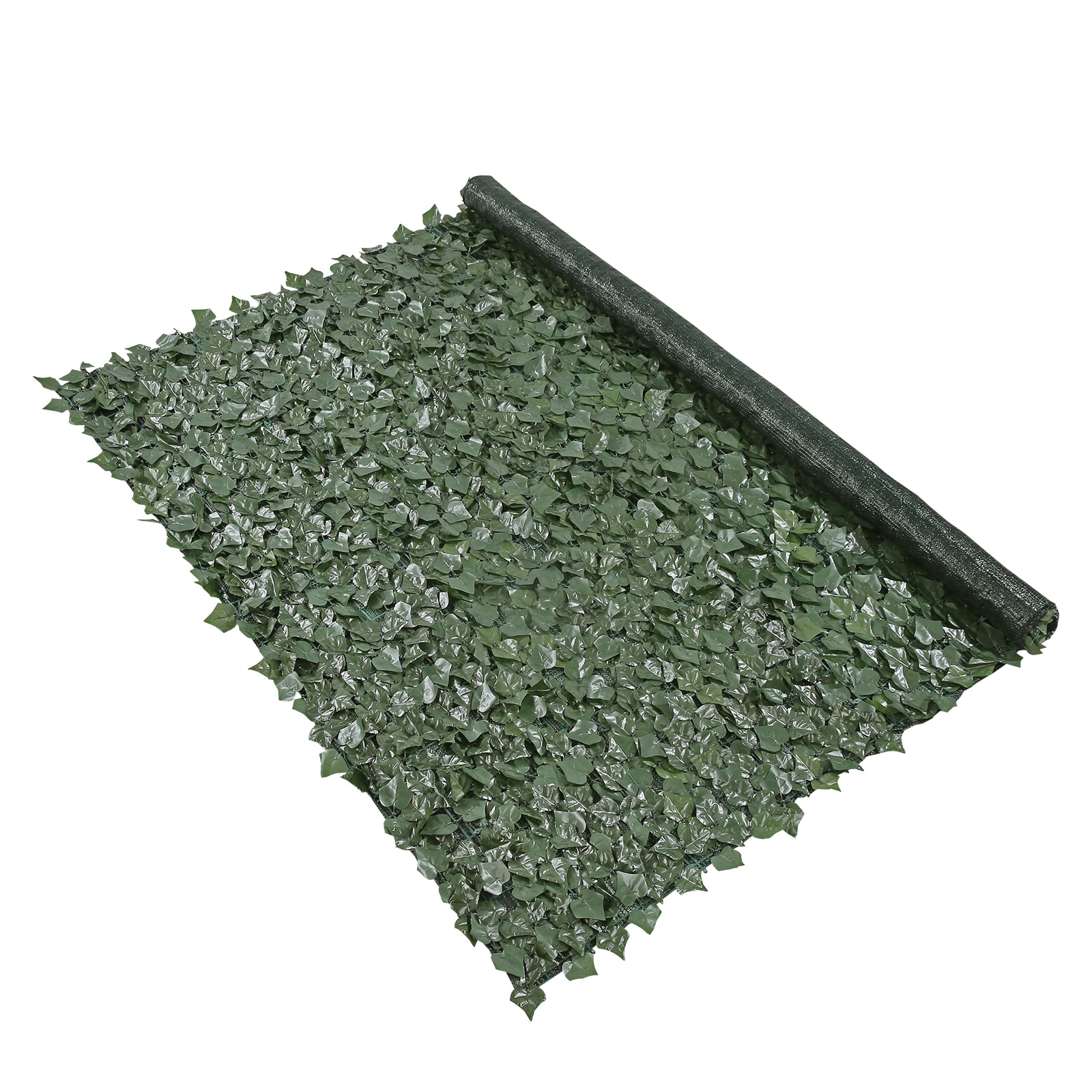 Ivy Privacy Fence, 96 X 72 In Artificial Green Wall Screen, Greenery Ivy Fence With Mesh Cloth Backing And Strengthened Joint, Hedges Vine Leaf Decoration For Outdoor Garden, Yard, Balcony_maomaolike.com